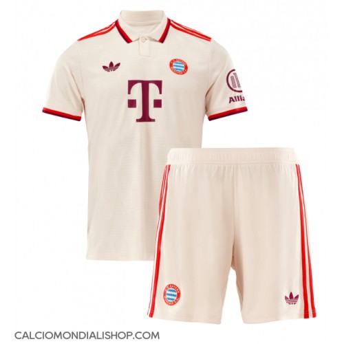 Maglie da calcio Bayern Munich Terza Maglia Bambino 2024-25 Manica Corta (+ Pantaloni corti)